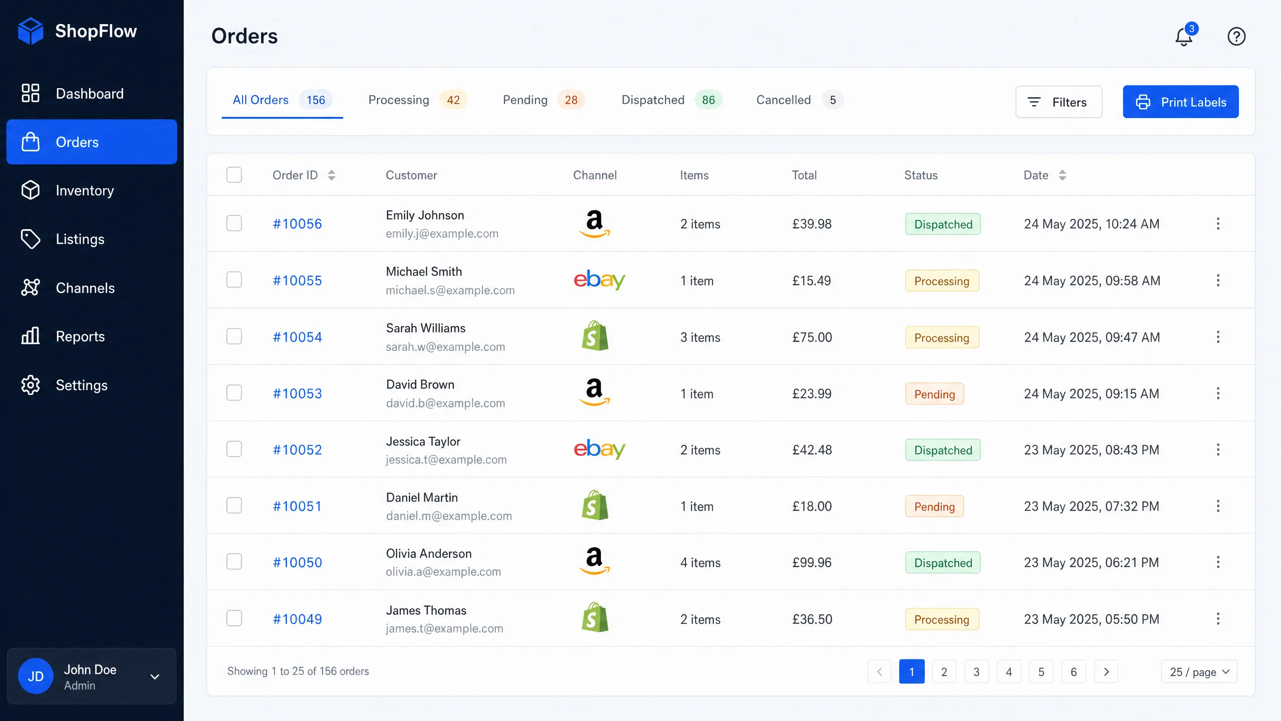 OnePatch Order Management